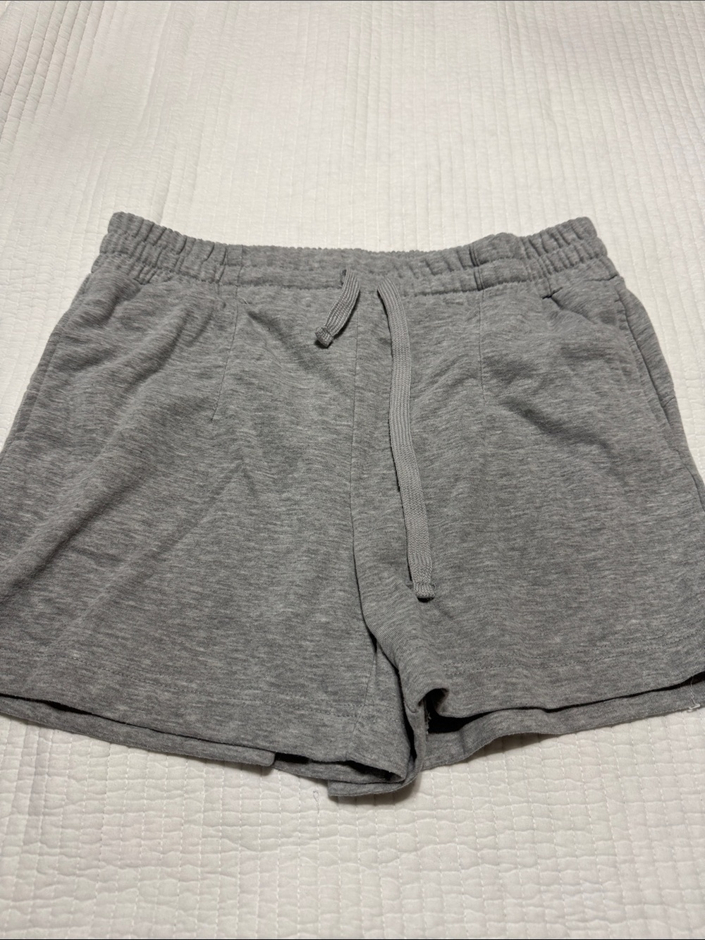 RBX Gray Athletic Drawstring Shorts